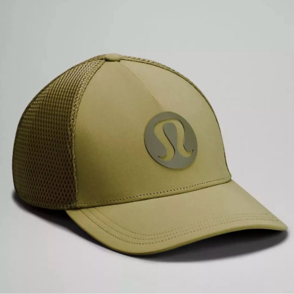 Lululemon NWT Trucker Hat Cap Bronze Green Size S/M